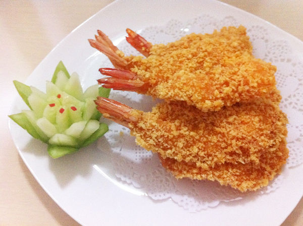 日式炸虾的做法