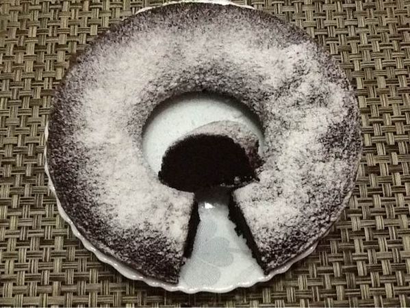 浓醇无比的黑巧力蛋糕的做法