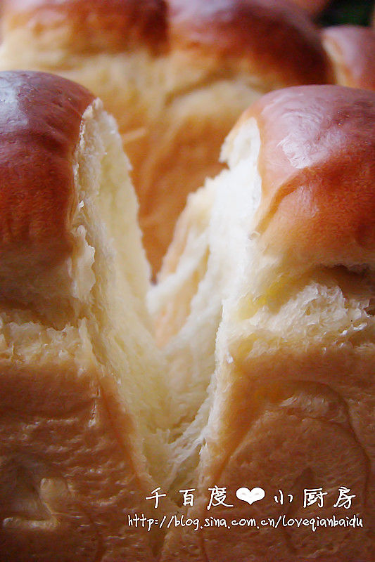 普通拉丝面包的做法