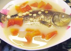 木瓜鲫鱼汤的做法