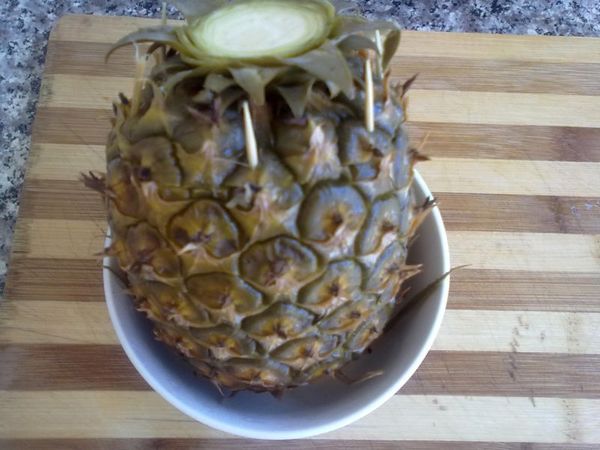 傣族原味菠萝饭的做法
