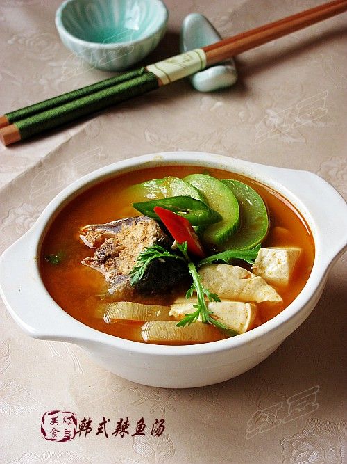 韩式辣鱼汤的做法