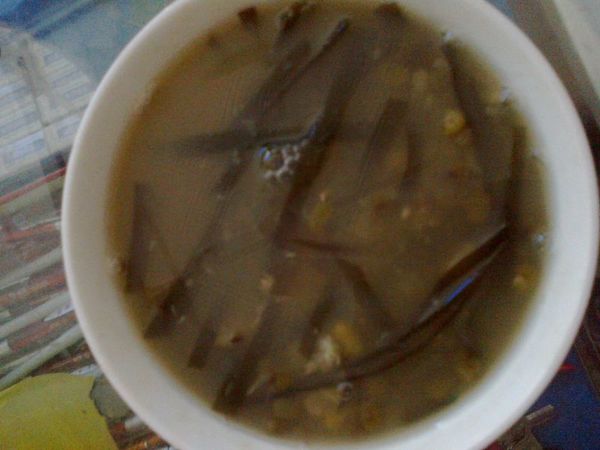 海带绿豆汤的做法
