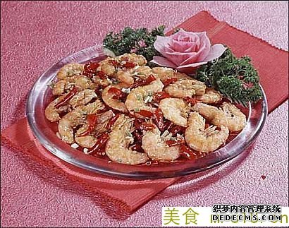 辣子炒虾的做法