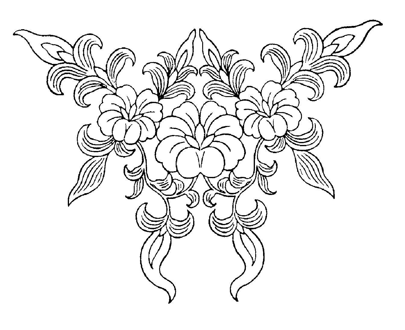 花卉纹样25-传统纹样图典-图片