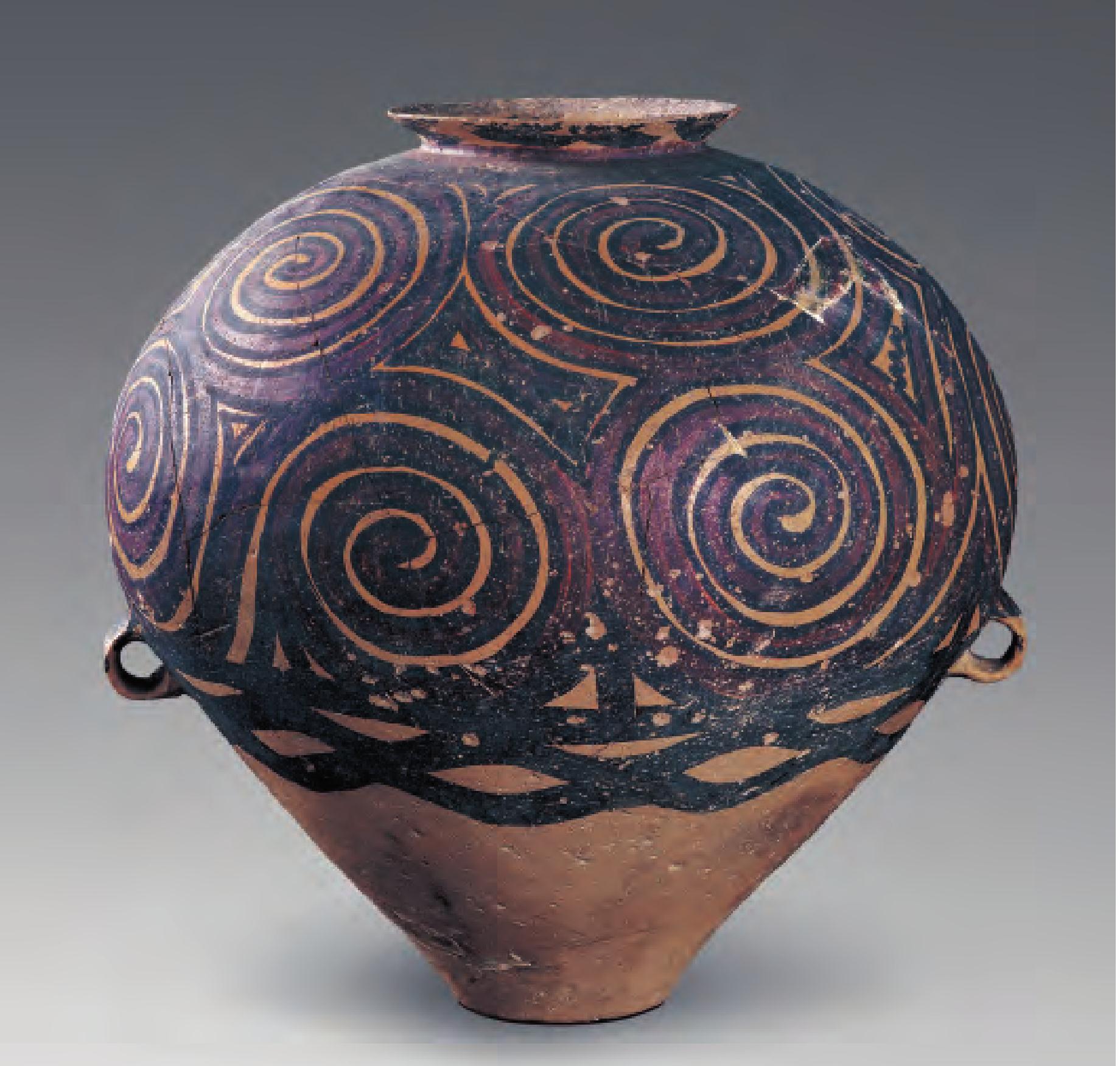 半坡遗址出土的陶器-考古中国-图片