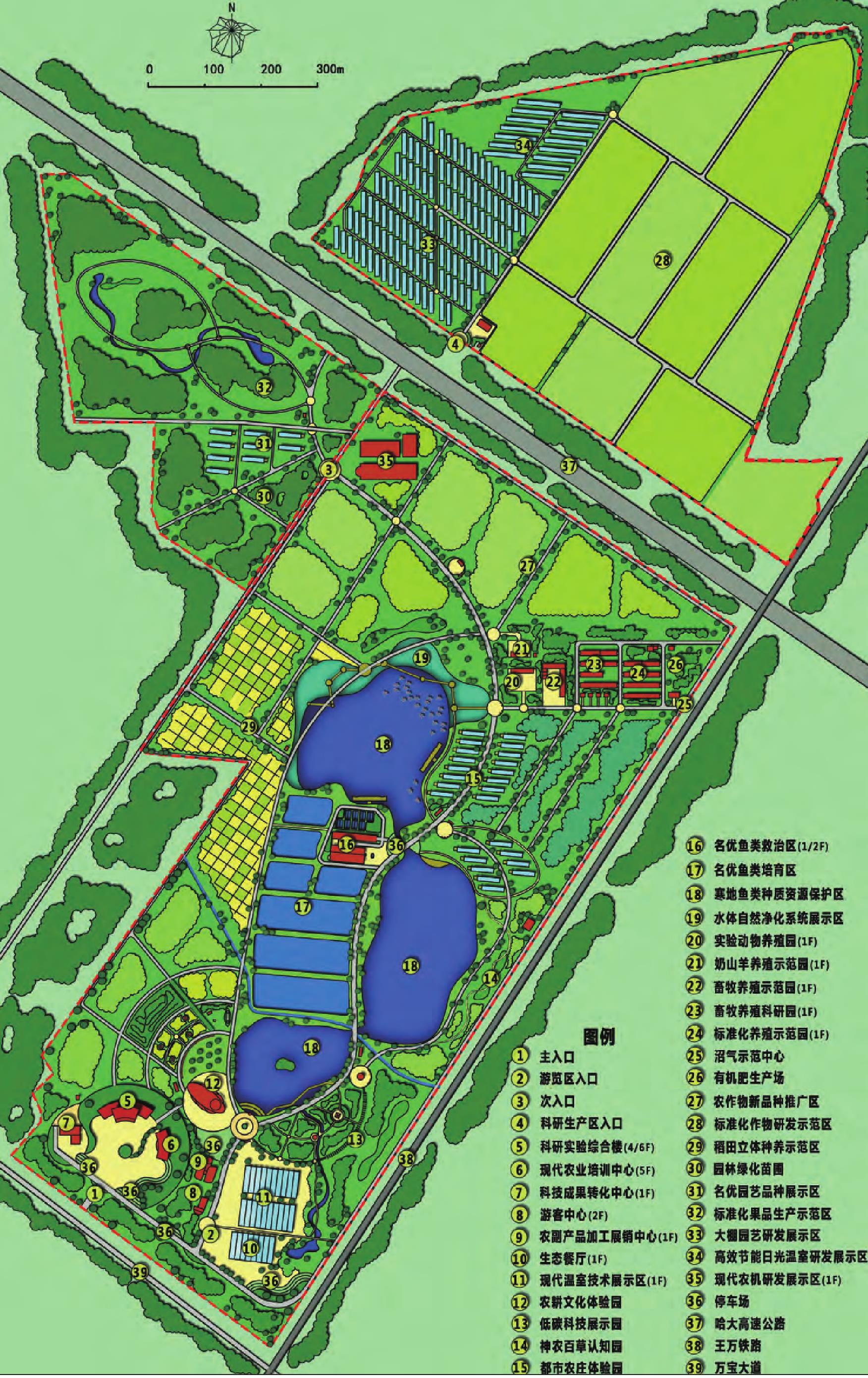河南濮阳高效观光示范带总体规划方案设计-绿色生态产业带-中国城乡规划网
