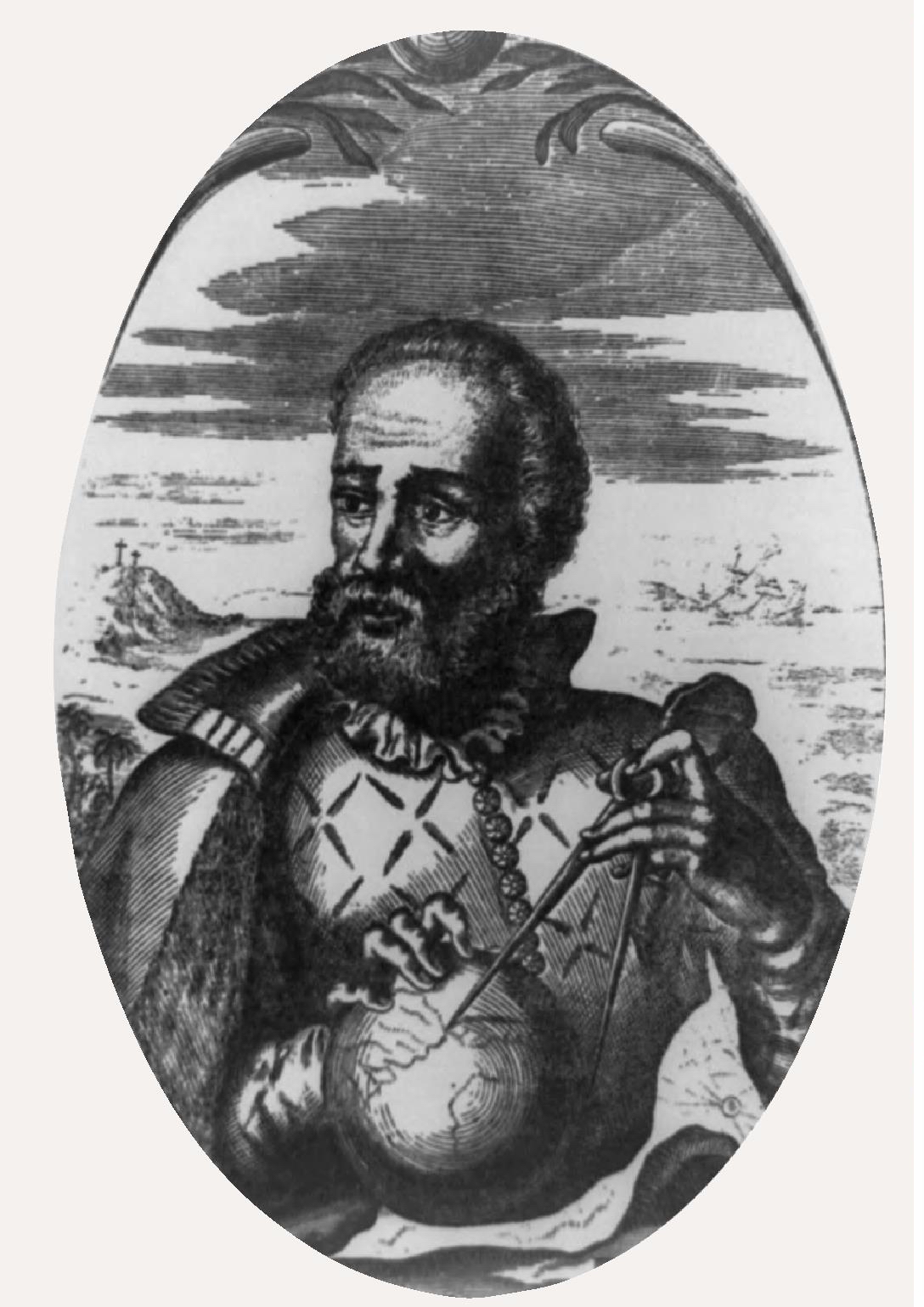 首次环球航行的葡萄牙航海家麦哲伦